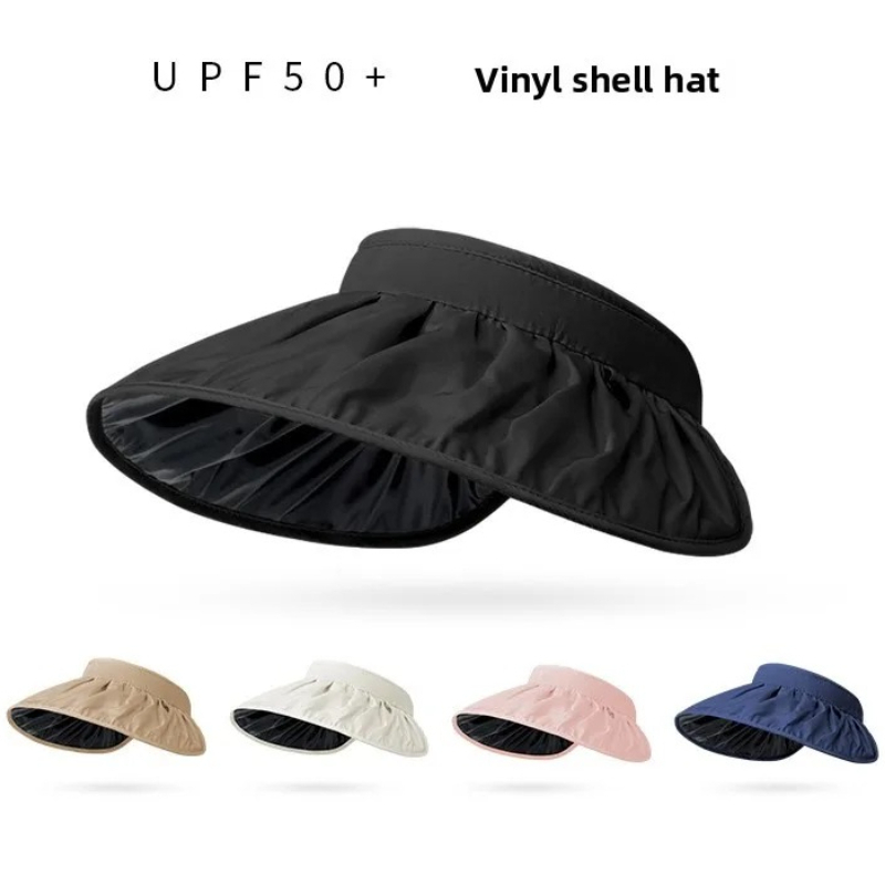 Visor Sun Hat - Chapeau Pare-Soleil Pliable UPF50+ à Double